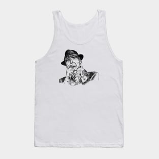 Leonard Cohen portrait Tank Top